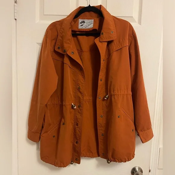 Women's Burnt Orange Jacket - Picture 2 of 5